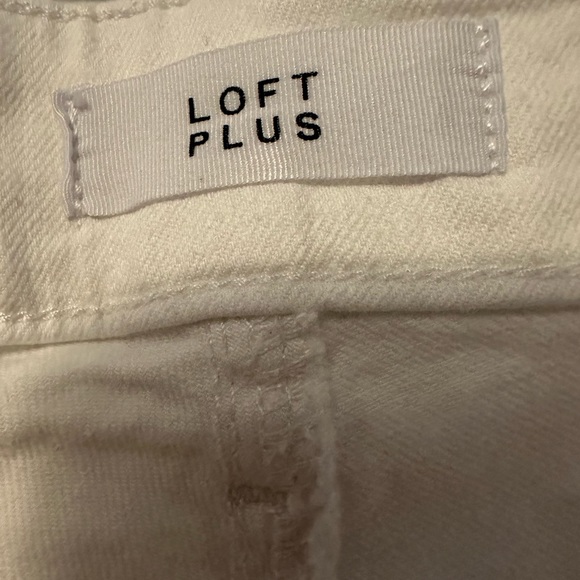 Plus Size White Jeans - Picture 2 of 8